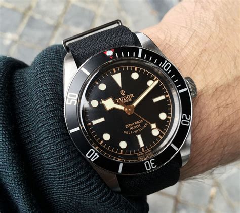 tudor black bay blue replica|tudor black bay price.